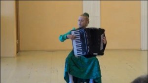 А.Коробейников "Грациозный танец"  Аккордеонистка  Макарова  Варвара