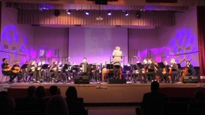 Й. Гайдн "Концерт Ре Мажор Финал" ОРНИ студентов НГК, солист Николай Прокопьев (баян) Новосибирск