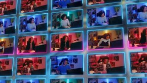 FREE Animated Neon Webcam Overlay Pack for OBS Studio & Streamlabs | Download Now!