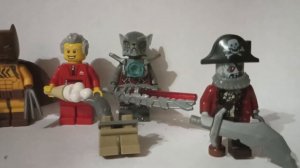 Lego Фэнтези! Гном (Дворф) - Волк - Оборотень!