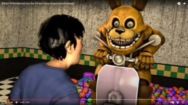 [FNAF/SFM/Meme] Into The Pit But Funny