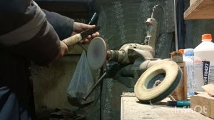 саамский нож из мех.пилы