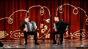 "Ах ты зимушка, зима" Дуэт баянистов Михаил Пуртов и Владислав Орешкин Новосибирск