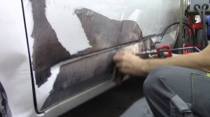 Кузовной ремонт. Тойота RAV4, что может споттер. Body repair.