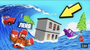 🌊 НАДВИГАЕТСЯ Смертельное ЦУНАМИ в ROBLOX ! ВЛАДУС