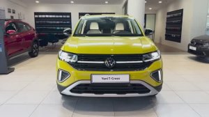 2024 Volkswagen T-Cross обзор