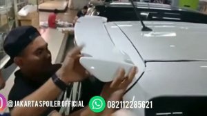 TUTORIAL PEMASANGAN SPOILER TOYOTA SIENTA || IKUTIN YAA