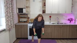 Упражнения с гантелями / Сохраняй мышцы!  Улучшай мозговое кровообращение и здоровье позвоночника!