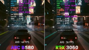 Intel ARC B580 12GB vs RTX 3060 12GB - Тест в10 Играх