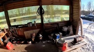 ЛЁД НЕ ВЫДЕРЖАЛ И ОН ПРОВАЛИЛСЯ В ВОДУ ! ТРАКТОР Т16 ЧТО С НИМ НЕ ТАК ? ХУТОР В ЛЕСУ №224