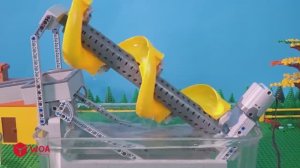 Я построил Гигантский Водяной насос Lego Для Своей Рыбы 🐠