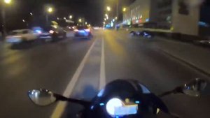 Жестокая погоня за спортбайком в Москве !!!! BMW S1000RR Vs МотоБат/ бмв s1000rr & МотоБатальон