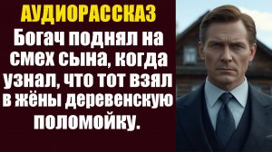Богач поднял на смех сына, когда узнал, что тот взял в жёны деревенскую поломойку. А приехав...