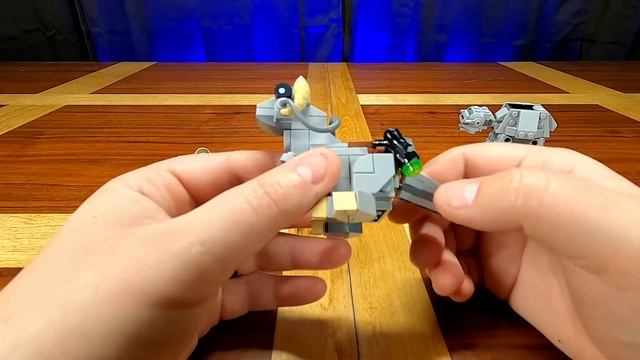 ATAT VS TaunTaun Lego Star Wars Set 75298 смотреть онлайн