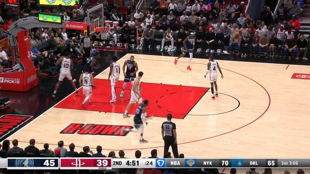 Anthony Edwards (24 PTS) & Julius Randle (27 PTS) CLUTCH Performance Vs Rockets! | December 27, 2024
