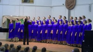 «Отчий Дом». Исполняет хор КМТИ им Вишневской (муз. Е.Мартынова, сл. А.Дементьева)