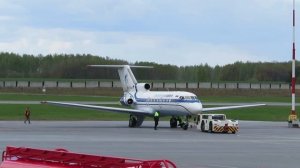 Самолеты Як-40 в Тюмени