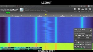 OpenWebRX | Raspberry Pi Zero 2 W | RTL2832U DVB-T | LZ0BOT