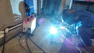 Сварочный полуавтомат ВДГ-303.2 Селма совместно с подающим ПДГО-570-4К "Кристалл".