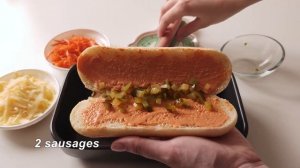 How to make hot dogs at home | Super easy and delicious recipe