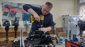 Готовим мотор Parsun T 9.8 BMS к отправке в г. Волгодонск + установка генераторной катушки