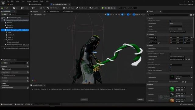 GameDev MOBA Stream #17 Анимация и Control Rig