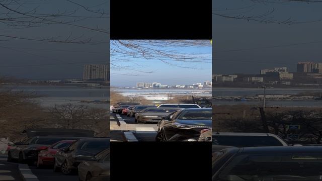 ❄️Бухта замерзает.🌬️