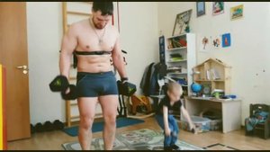 Тренировка с Сашей