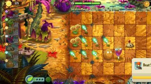 День 10 Юрское Болото (Jurassic Marsh) Plants vs. Zombies 2