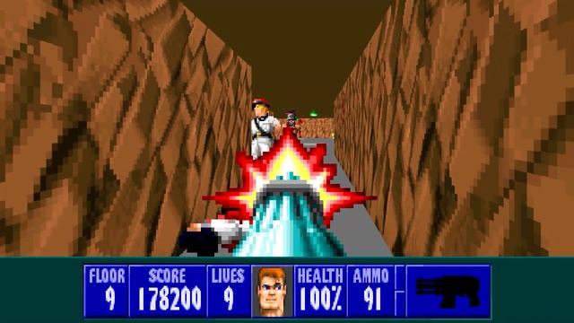 Wolfenstein 3D E6F9 General Fettgesicht Boss