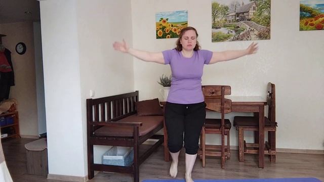 Упражнения при шейно-грудном остеохондрозе / Для здоровья позвоночника и суставов / Баланс