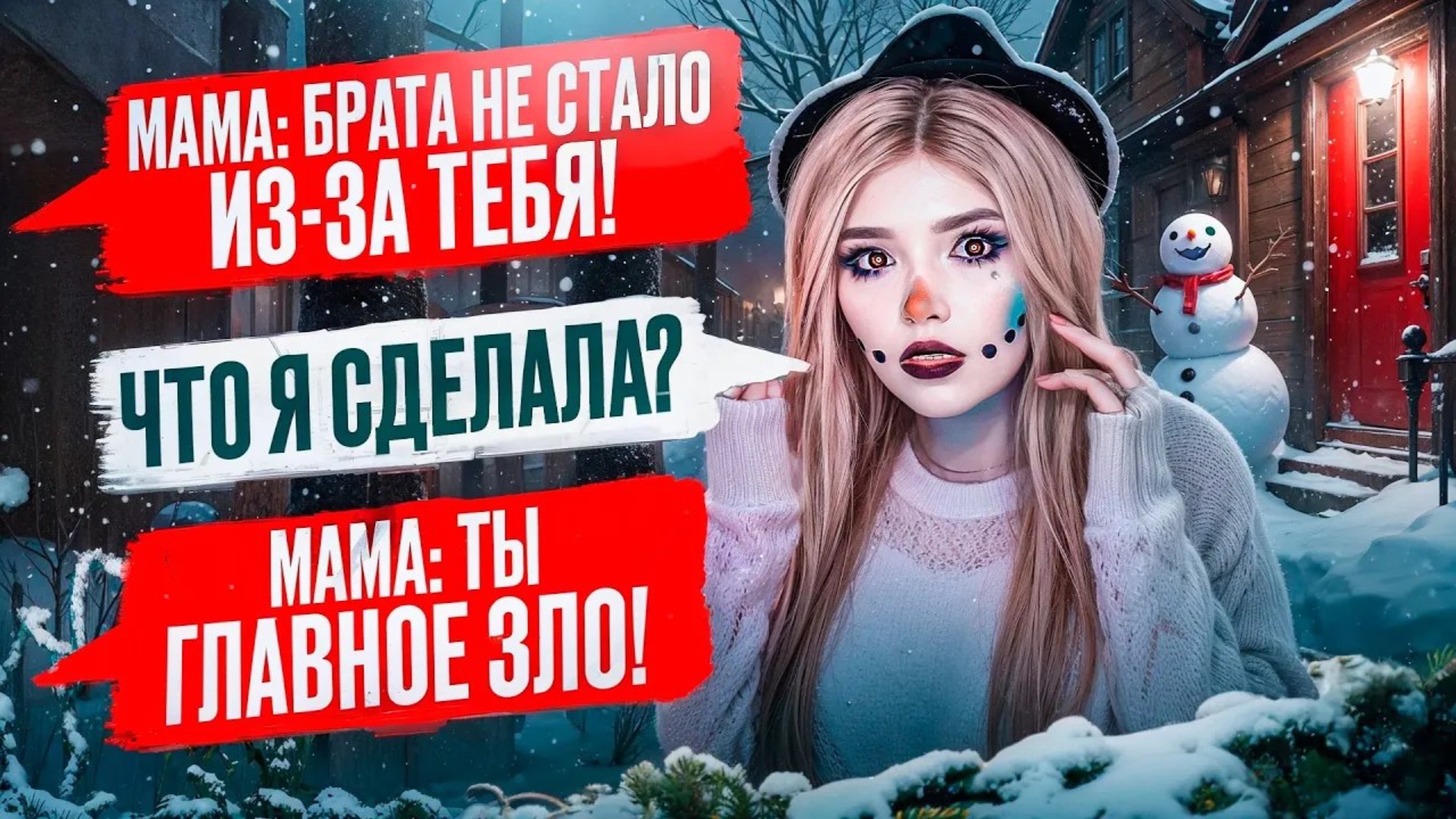 СТРАШНАЯ ПЕРЕПИСКА | ТЕМНОЕ РОЖДЕСТВО 2 Часть ЕЛЕНА РАЙТМАН
