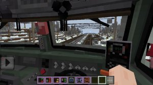 показываю ж/д карту в Майнкрафте