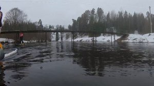 2.03.2024 река Оредеж. Свободное катание. Freeride sup.)