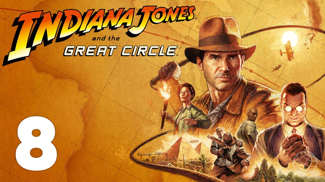 Indiana Jones and The Great Circle прохождение на русском без комментариев - часть 8. Идол Ра