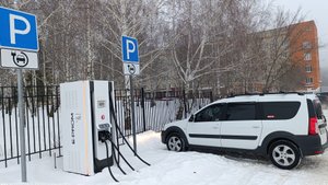 Зарядная станция для электромобилей. Федеральный проект "Электромобиль и водородный автомобиль"