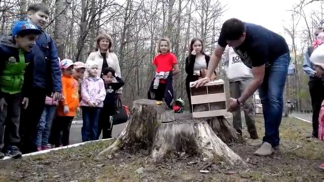 РусГидро и ЧебоксарскаяГЭС выпустили 14 белок в Ельниковской роще