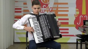 Е.Дербенко Изящный вальс "Вероника" Исп. Павел Тупилкин (аккордеон)  Новокузнецк