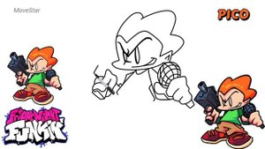 How To Draw Pico 🎤 | Friday Night Funkin' | FNF