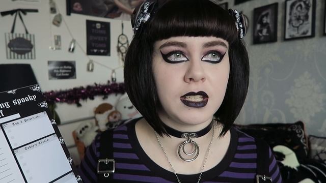 SIMPLY GOTHIC STATIONERY COLLECTION - THE GOTH PLANNER, SPOOKY DESK PLANNER PADS AND STICKERS
