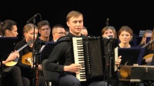 К.М. Вебер "Концертштюк" ("Марш" и "Финал") Исп. ОРНИ НГК, солист КИРИЛЛ КУШ (аккордеон)
