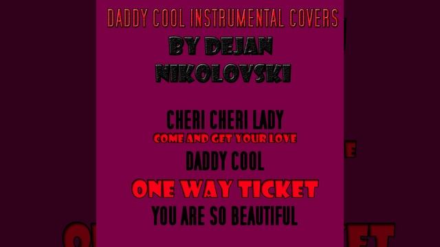 Dejan Nikolovski - Modern Talking Cheri Cheri Lady Instrumental Cover (2024)