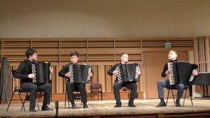 Ф. Мендельсон "Рондо-каприччиозо" Исп. квартет НГК им. М.И.Глинки Класс А.В. Рубина Новосибирск