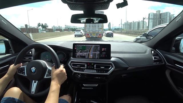 (랜선드라이브) BMW X4 20i xDrive 1인칭 주간주행, BMW X4 20i xDrive POV drive