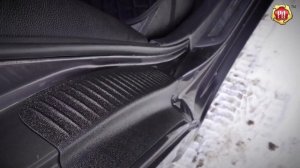 Накладки на внутренние части задних арок Toyota Camry V40 (russ-artel.ru)