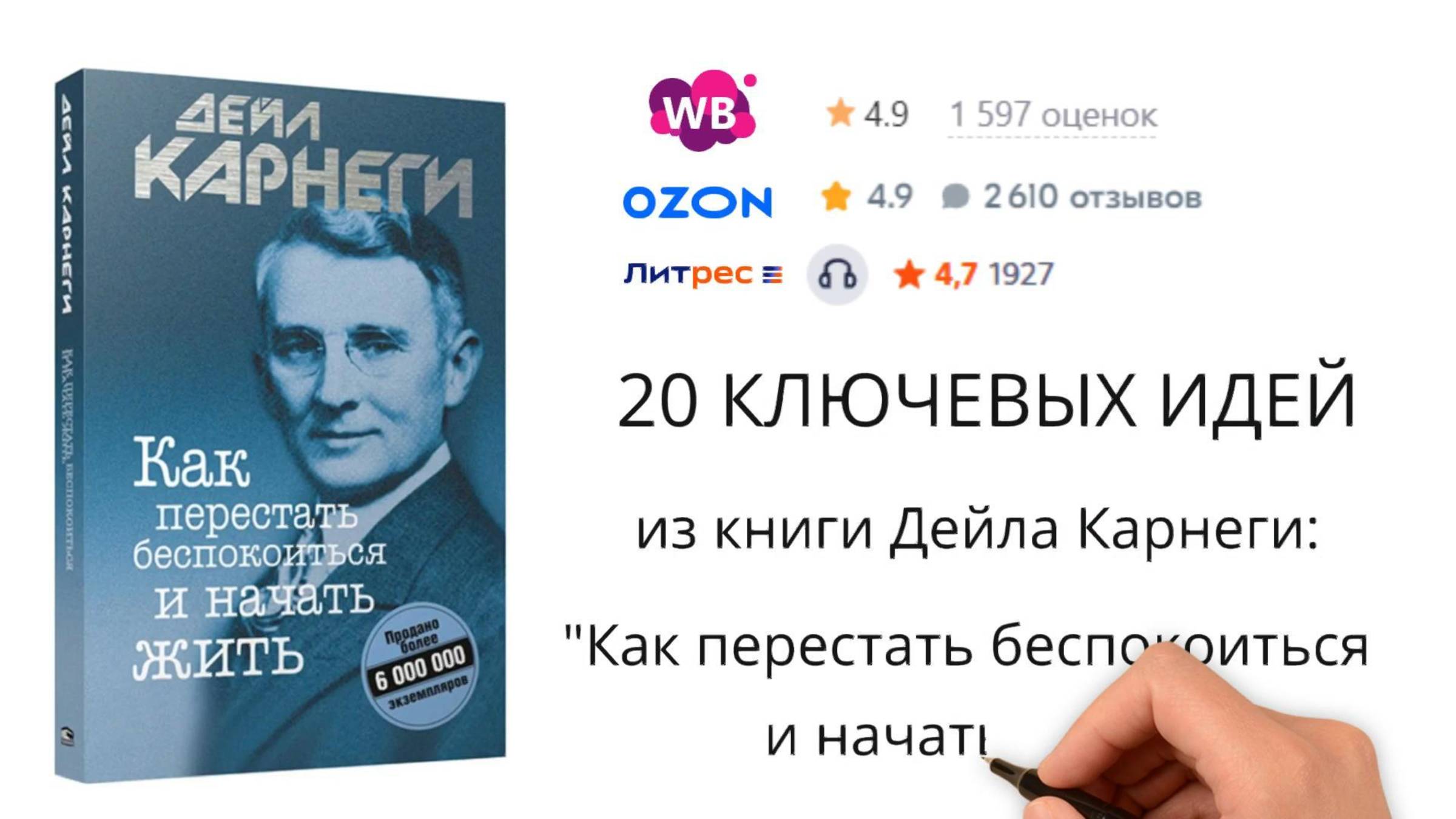 Как перестать беспокоиться и начать жить. За 16 минут. Дейл Карнеги