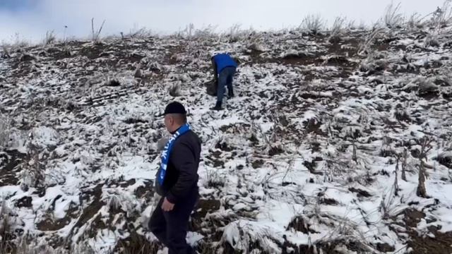 Алматы облысы Еңбекші қазақ ауданы Қайназар ауылындағы «Ең биік шыңдарды еңсереміз» іс-шарасы