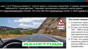Билет № 4. Вопрос № 2. Эти знаки предупреждают вас: