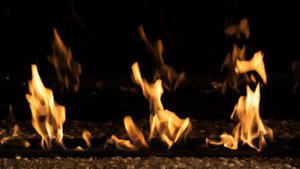 Живая картина - камин HD хайтек | 1Dtv