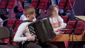 А.Ноздрачёв Концертная пьеса"Памяти В.Гридина" ОРНИ "Дон", солист Михаил Година (баян)